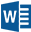 Word DOC icon