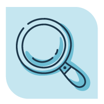 Magnifying glass icon