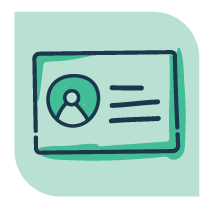 ID card icon