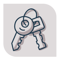 2 keys icon