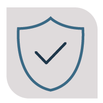 Shield tick icon